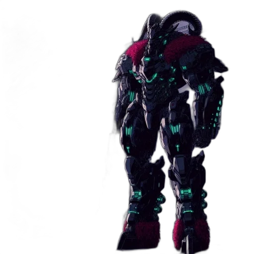 robot, creature, weapon, jacket transparent PNG cut-out