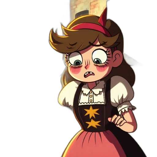 staff, crown, dress, weapon transparent PNG cut-out