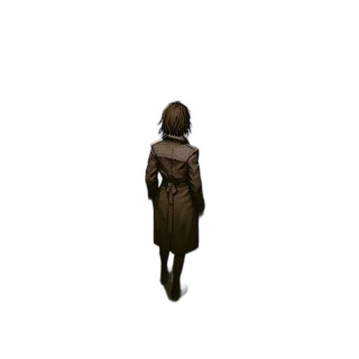 dress, jacket, robot, staff transparent PNG cut-out