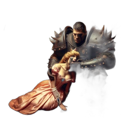 fantasy art, concept art, pixel art, photorealistic transparent PNG cut-out