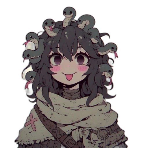 creature, crown, mask, dress transparent PNG cut-out