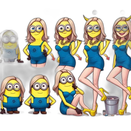 cartoon, concept art, 3d render, animation transparent PNG cut-out