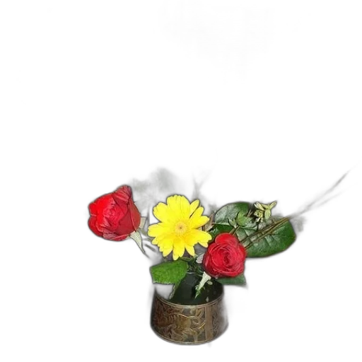 flower, crown, staff, jewelry transparent PNG cut-out