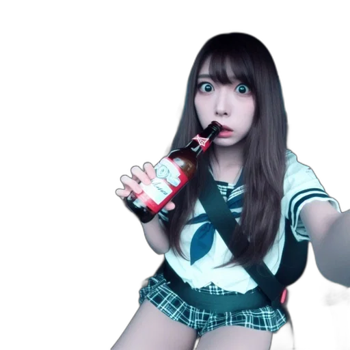 bottle, creature, robot, anime transparent PNG cut-out