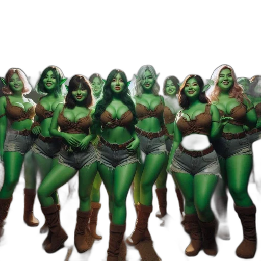 concept art, 3d render, comic book art, fantasy art transparent PNG cut-out