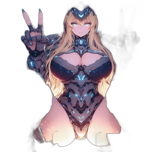 dress, robot, weapon, mask transparent PNG cut-out