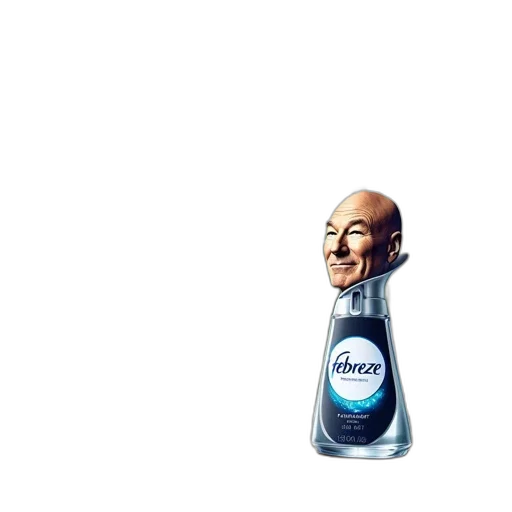 bottle, mask, face, creature transparent PNG cut-out