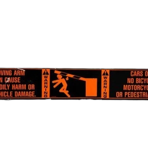 weapon, black, orange, warning transparent PNG cut-out