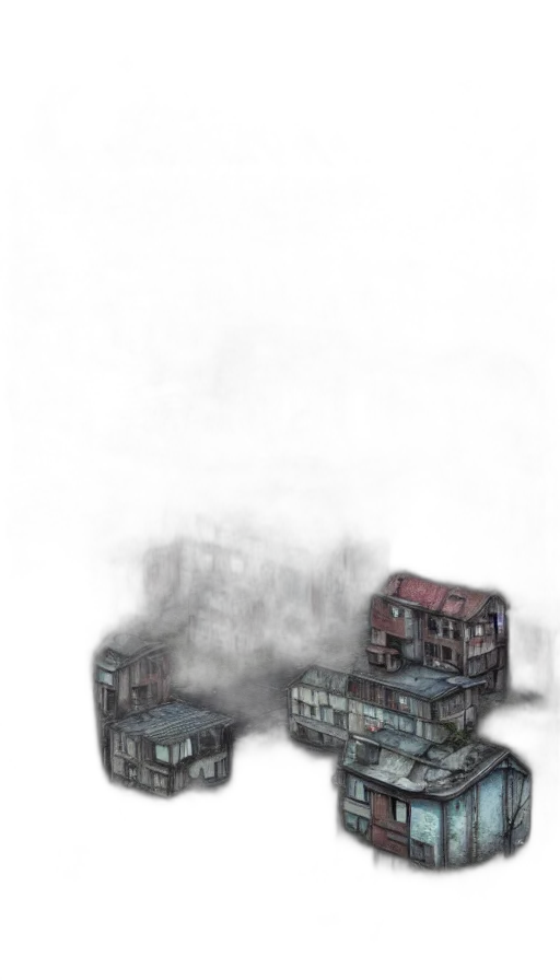 building, robot, furniture, car transparent PNG cut-out