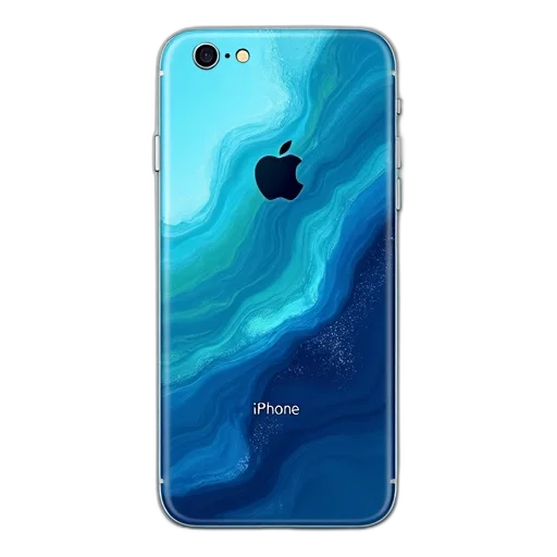 vaporwave, blue, turquoise, abstract transparent PNG cut-out