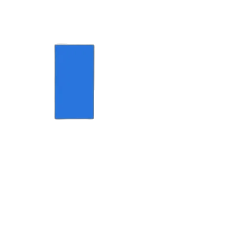 robot, pixel art, blue, monochrome transparent PNG cut-out