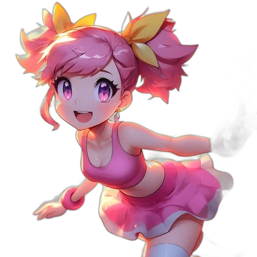 dress, staff, crown, creature transparent PNG cut-out