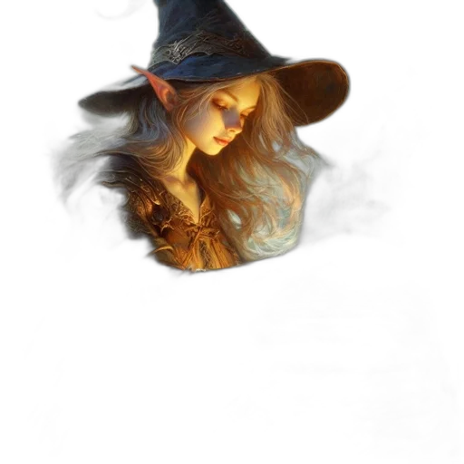 hat, staff, mask, face transparent PNG cut-out
