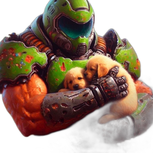 robot, creature, animal, weapon transparent PNG cut-out