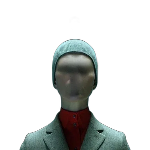 mask, face, jacket, hat transparent PNG cut-out