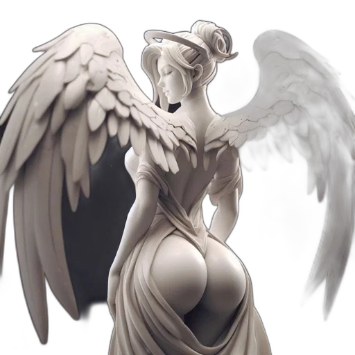fantasy art, concept art, comic book art, anime transparent PNG cut-out