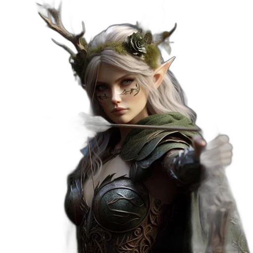 dragon, staff, crown, face transparent PNG cut-out