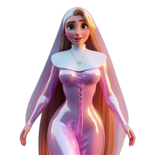 dress, 3d render, concept art, fantasy art transparent PNG cut-out
