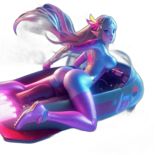 robot, car, concept art, cyberpunk transparent PNG cut-out