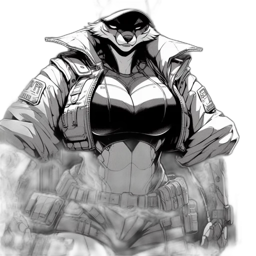 jacket, mask, dress, face transparent PNG cut-out