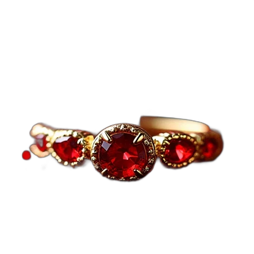 jewelry, crown, red, beautiful transparent PNG cut-out