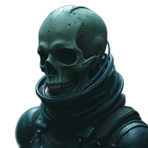 mask, robot, face, creature transparent PNG cut-out