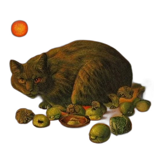 food, animal, creature, photorealistic transparent PNG cut-out