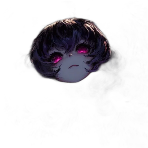 mask, face, hair, creature transparent PNG cut-out