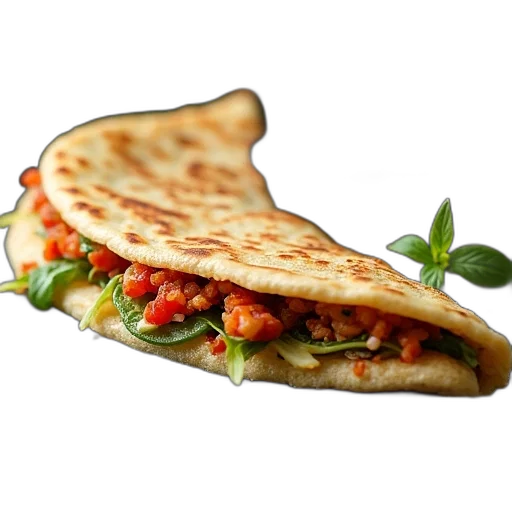 food, hat, photorealistic, 3d render transparent PNG cut-out