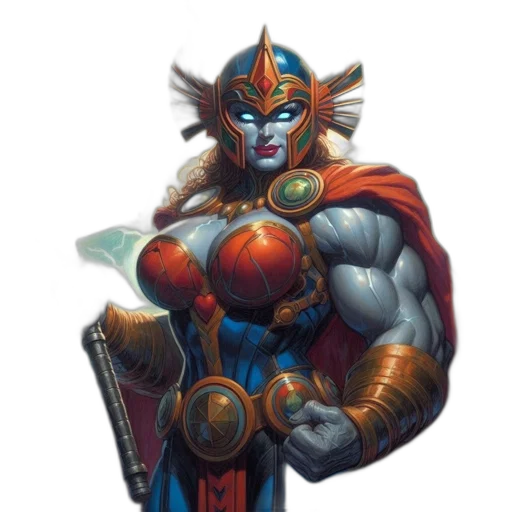 fantasy art, concept art, comic book art, pixel art transparent PNG cut-out