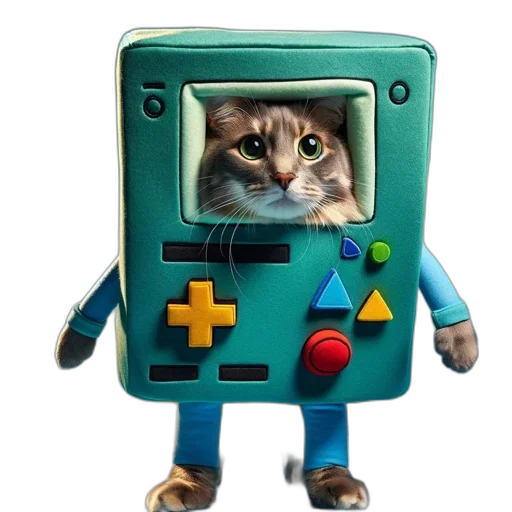 robot, animal, creature, staff transparent PNG cut-out