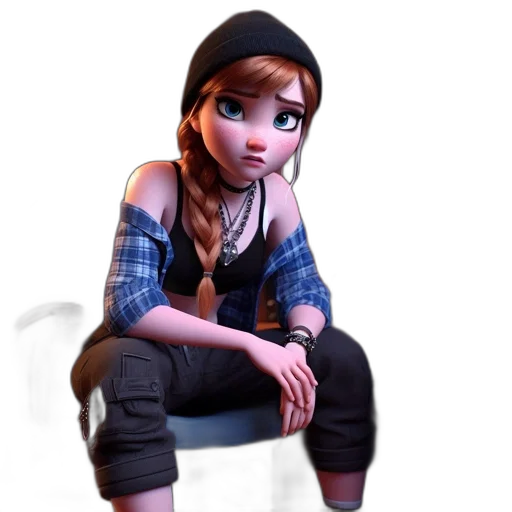 jacket, face, concept art, 3d render transparent PNG cut-out