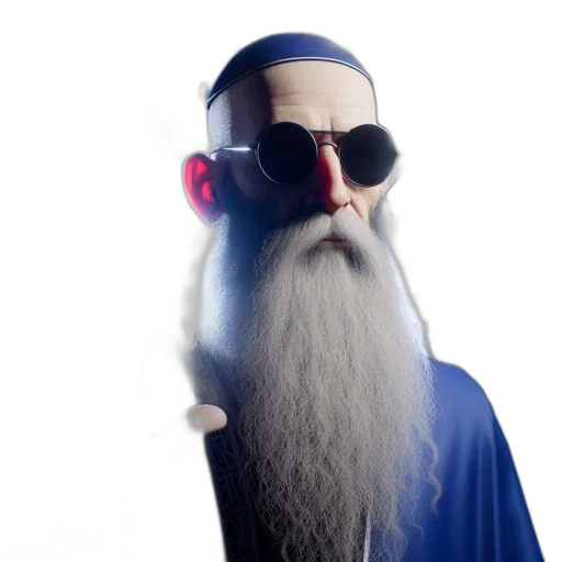 staff, hair, face, mask transparent PNG cut-out
