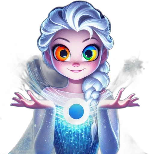 staff, face, creature, dress transparent PNG cut-out