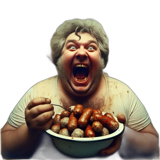 food, creature, animal, face transparent PNG cut-out