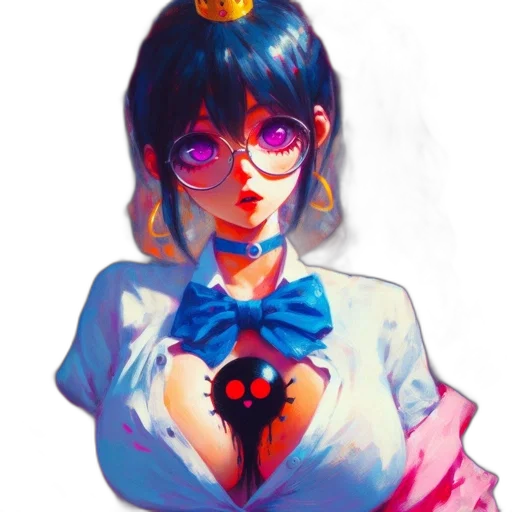 dress, staff, crown, mask transparent PNG cut-out