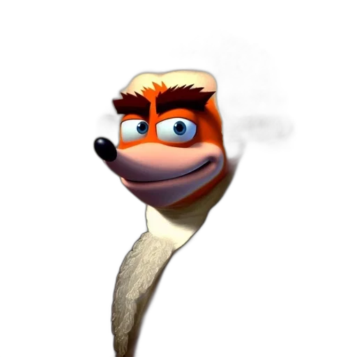 staff, animal, creature, face transparent PNG cut-out