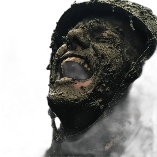 face, mask, creature, hat transparent PNG cut-out