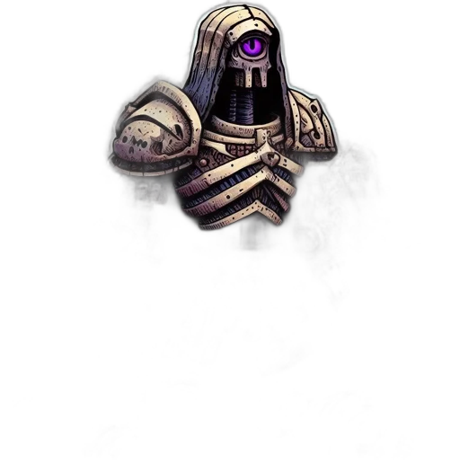 robot, mask, staff, weapon transparent PNG cut-out