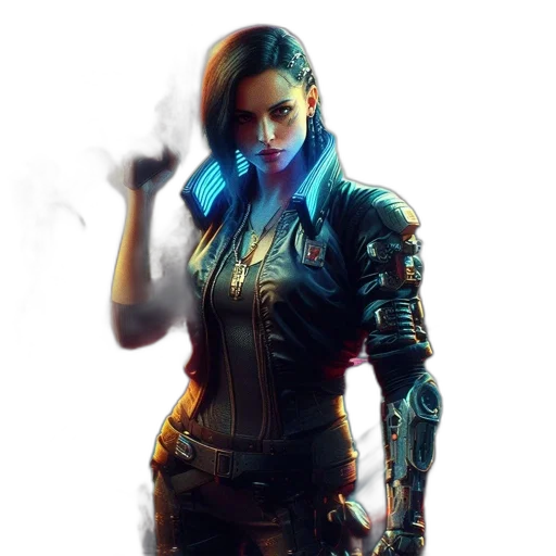 weapon, jacket, staff, concept art transparent PNG cut-out