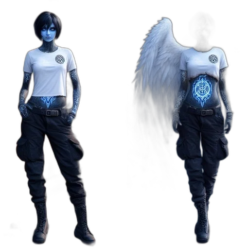 jacket, concept art, fantasy art, cyberpunk transparent PNG cut-out