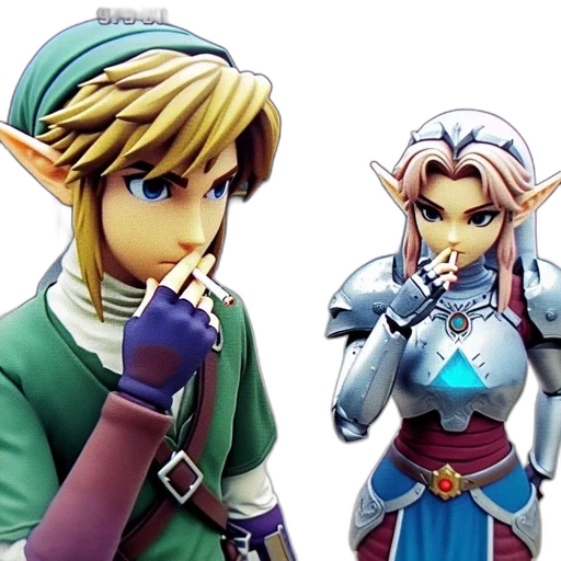 concept art, 3d render, pixel art, vaporwave transparent PNG cut-out