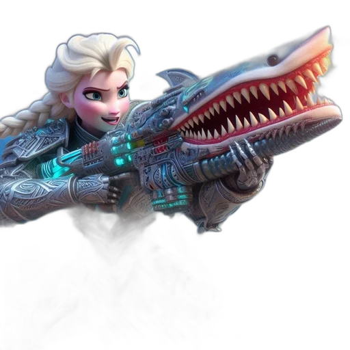 weapon, dragon, sword, creature transparent PNG cut-out