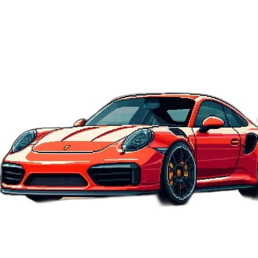 car, photorealistic, 3d render, concept art transparent PNG cut-out