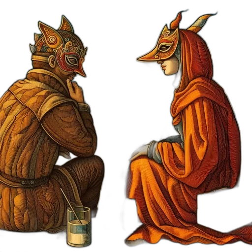 mask, dragon, concept art, fantasy art transparent PNG cut-out
