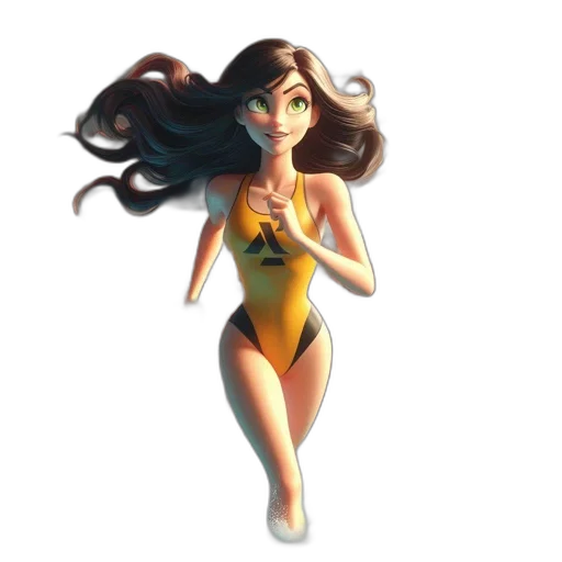 dress, concept art, 3d render, comic book art transparent PNG cut-out