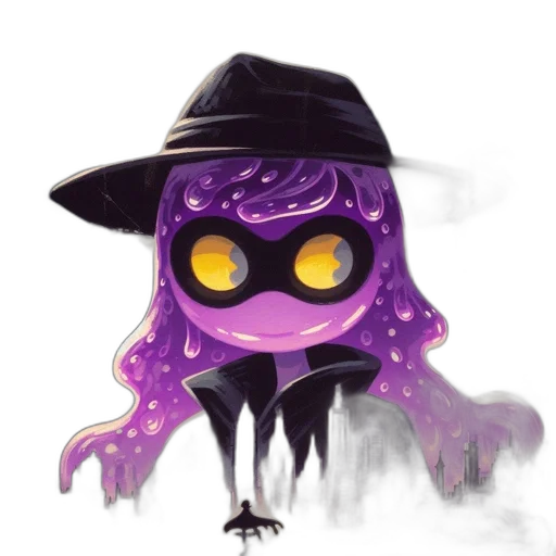 mask, hat, creature, staff transparent PNG cut-out