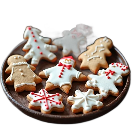 food, photorealistic, 3d render, cookie transparent PNG cut-out