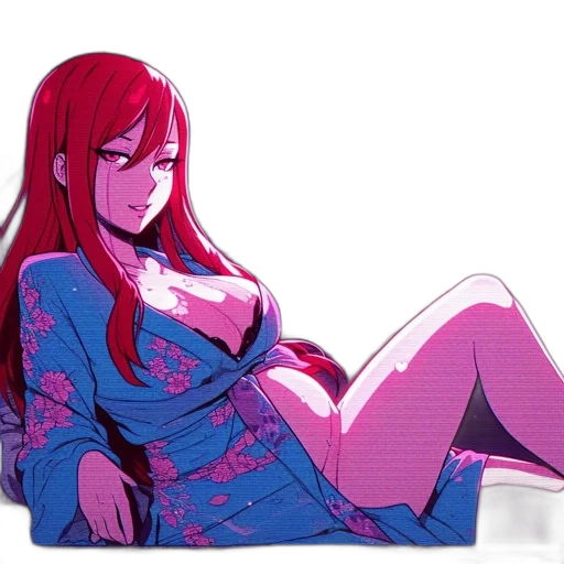 dress, pixel art, anime, concept art transparent PNG cut-out