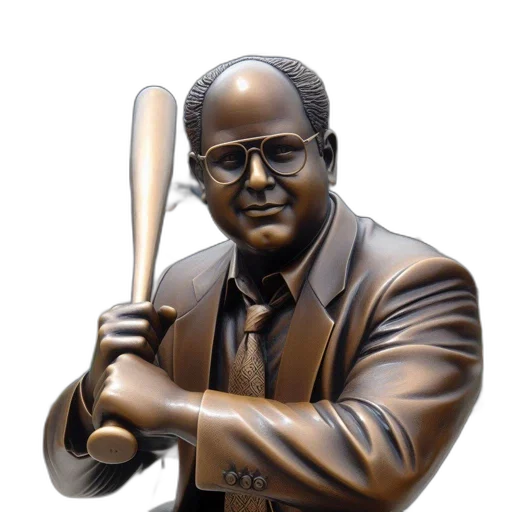 staff, weapon, jacket, statue transparent PNG cut-out